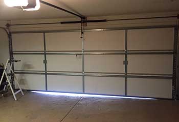 Garage Door Track Replacement - Centerville